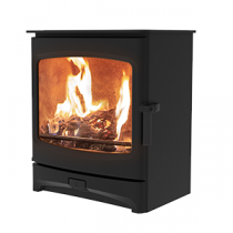 Poêle à bois Aire 7 kW sur socle bas - CHARNWOOD Réf. 009/AIRE07LS