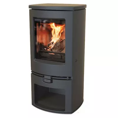 Po�le � bois Arc 7 7kW sur b�cher - CHARNWOOD R�f. 009/ARC07SS
