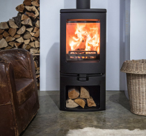 Poêle à bois Arc 7 7kW sur bûcher - CHARNWOOD Réf. 009/ARC07SS