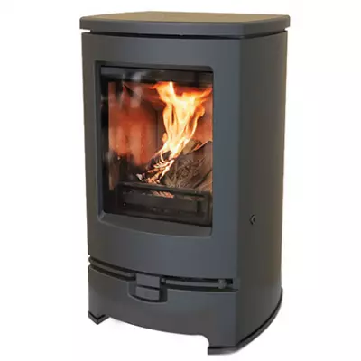 Po�le � bois Arc 7 7kW sur socle bas - CHARNWOOD R�f. 009/ARC07LS