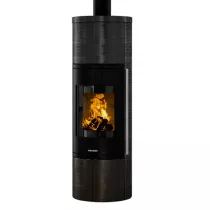 Poêle à bois Arkona W+ 2.0 7kW céramique brossé Anthracite - ORANIER Réf. 817811