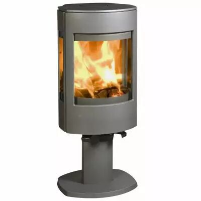 Po�le � bois Astro 8kW fonte laqu�e noire - DOVRE R�f. ASTRO4CB/P