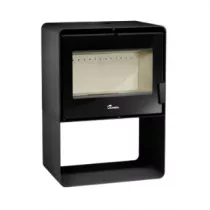 Poêle à bois Atlantic 603 12kW Anthracite - LACUNZA Réf. 3000000111413