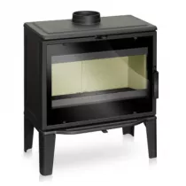 Poêle à bois Biarritz 9kW fonte Anthracite - LACUNZA Réf. 3000001334149