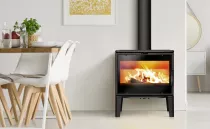 Poêle à bois Biarritz 9kW fonte Anthracite - LACUNZA Réf. 3000001334149
