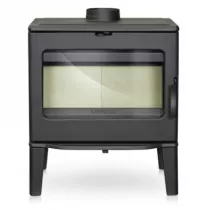 Poêle à bois Bidart 9kW fonte Anthracite - LACUNZA Réf. 3000000132708