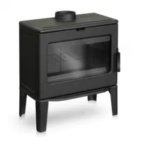 Poêle à bois Bidart 9kW fonte Anthracite - LACUNZA Réf. 3000000132708