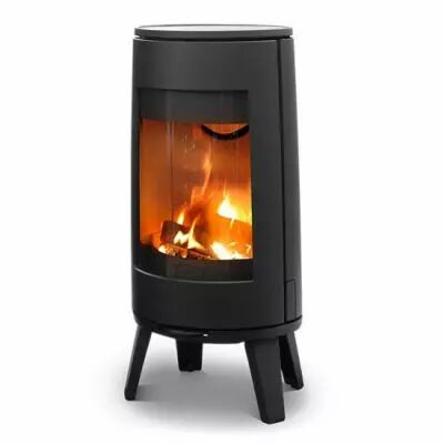 Po�le � bois Bold 7kW fonte laqu�e Noire - DOVRE R�f. BOLD300