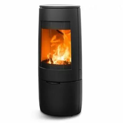 Po�le � bois Bold 7kW fonte laqu�e Noire - DOVRE R�f. BOLD400