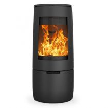 Poêle à bois Bold 7kW fonte laquée Noire - DOVRE Réf. BOLD400