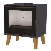 Poêle à bois Bronpi Arus 9.5kW Anthracite