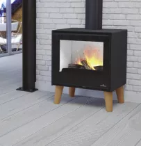 Poêle à bois Bronpi Arus 9.5kW Anthracite