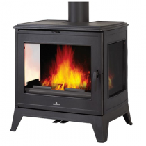 Poêle à bois Bronpi Bury 14.6kW Anthracite