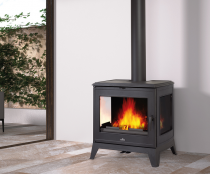 Poêle à bois Bronpi Bury 14.6kW Anthracite