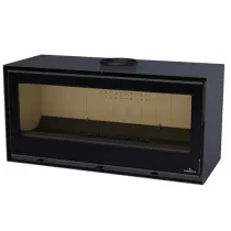 Poêle à bois Bronpi Cairo 110 Box 15kW Anthracite