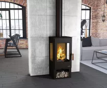 Poêle à bois Bronpi Estrella 7kW Anthracite