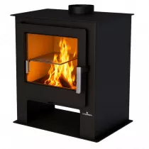 Poêle à bois Bronpi Gijon 9kW Anthracite