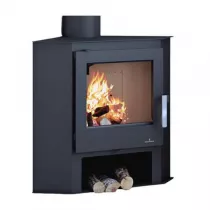 Poêle à bois Bronpi Lerma 9kW Anthracite