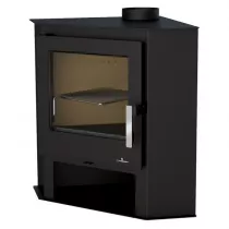 Poêle à bois Bronpi Lerma 9kW Anthracite