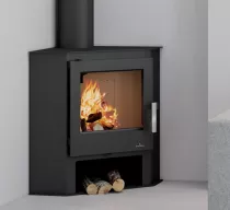 Poêle à bois Bronpi Lerma 9kW Anthracite