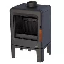 Poêle à bois Bronpi Lira 5kW Anthracite