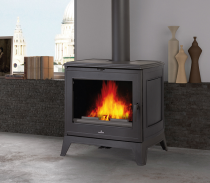 Poêle à bois Bronpi Preston 14.3kW Anthracite