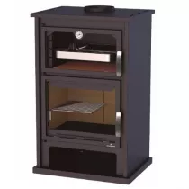 Poêle à bois Bronpi Suiza 14kW Anthracite