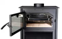 Poêle à bois Bronpi Suiza 14kW Anthracite