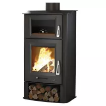 Poêle à bois Bronpi Tudela 12kW Anthracite
