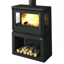 Poêle à bois Bronpi Versalles 13kW Anthracite