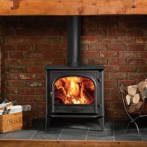 Poêle à bois/charbon Stockton 11 11kW Noir mat - STOVAX Réf. 721-236