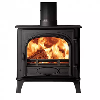 Po�le � bois/charbon Stockton 5W 5kW Noir mat - STOVAX R�f. 721-772