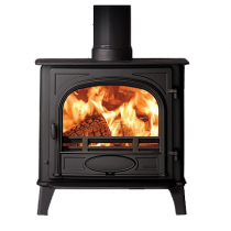 Poêle à bois/charbon Stockton 5W 5kW Noir mat - STOVAX Réf. 721-772