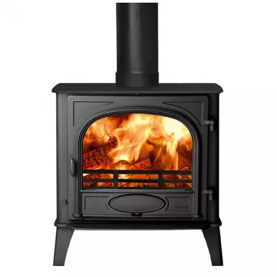 Po�le � bois/charbon Stockton 8 8.3kW Noir mat  - STOVAX R�f. 721-675