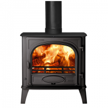 Poêle à bois/charbon Stockton 8 8.3kW Noir mat  - STOVAX Réf. 721-675