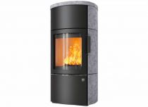 Poêle à bois côtés en céramique ou stéatite 8kW - HARK réf. 44-5.2GT ECOPLUS