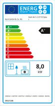 Poêle à bois côtés en céramique ou stéatite 8kW - HARK réf. 44-5.2GT ECOPLUS