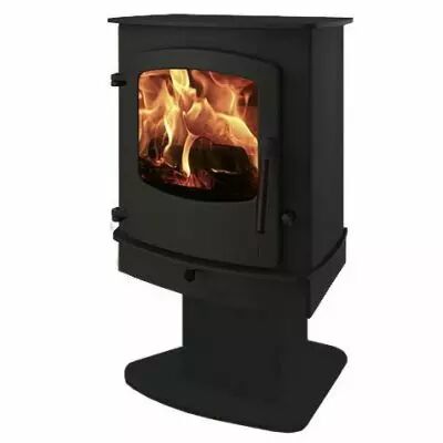 Po�le � bois COVE 2 sur colonne - CHARNWOOD R�f. 009/COV02MK2CS