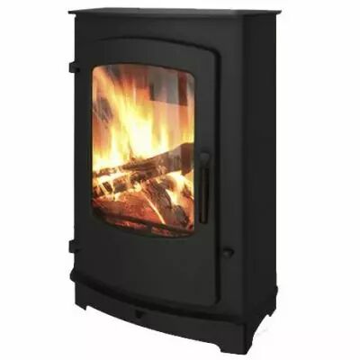 Po�le � bois COVE 3 sur socle bas incurv� - CHARNWOOD R�f. 009/COV03MK2LA