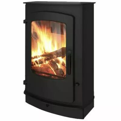 Po�le � bois COVE 3 sur support bas - CHARNWOOD R�f. 009/COV03MK2LS