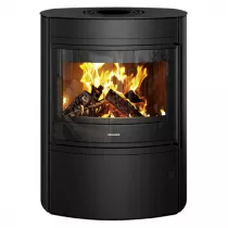 Poêle à bois Feras 7kW acier Noir - ORANIER Réf. 563211