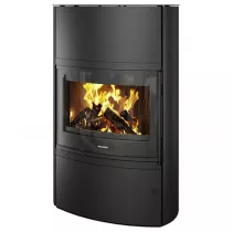 Poêle à bois Feras W+ 7kW acier Noir - ORANIER Réf. 563211