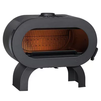 Po�le � bois FIFTY PLUS Arche 10kW Anthracite - Invicta R�f.P647954