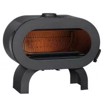 Poêle à bois FIFTY PLUS Arche 10kW Anthracite - Invicta Réf.P647954