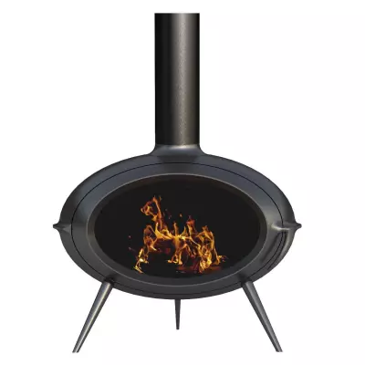Po�le � Bois fonte BRIO 8 kW - INVICTA R�f. 648144