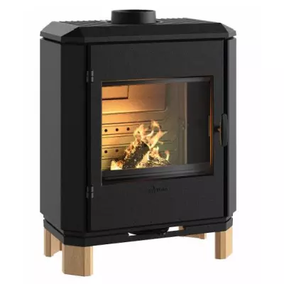 Po�le � bois fonte Carolo Zen 8kW - INVICTA R�f. 616249