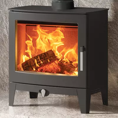 Po�le � bois Futura 8 8kW Noir - STOVAX R�f. 715-287