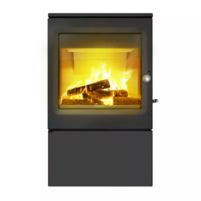 Po�le � bois Garde 6.5kW fonte Anthracite - LACUNZA R�f. 3000001348443
