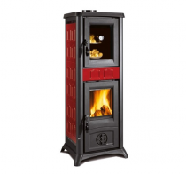 Poêle à bois Gemma Forno 5.0 7,3kW Elegance Bordeaux - La Nordica 7111720