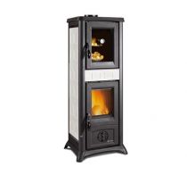 Poêle à bois Gemma Forno Finition Elegance Blanc Infinity - LA NORDICA Réf. 7111703